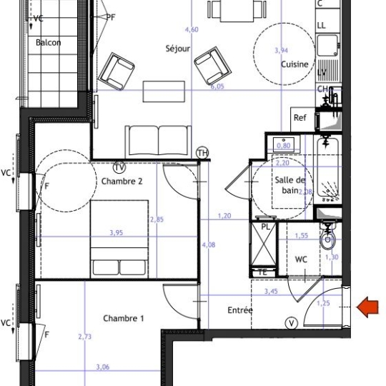  Annonces ANTONY : Appartement | VITRY-SUR-SEINE (94400) | 62 m2 | 346 000 € 