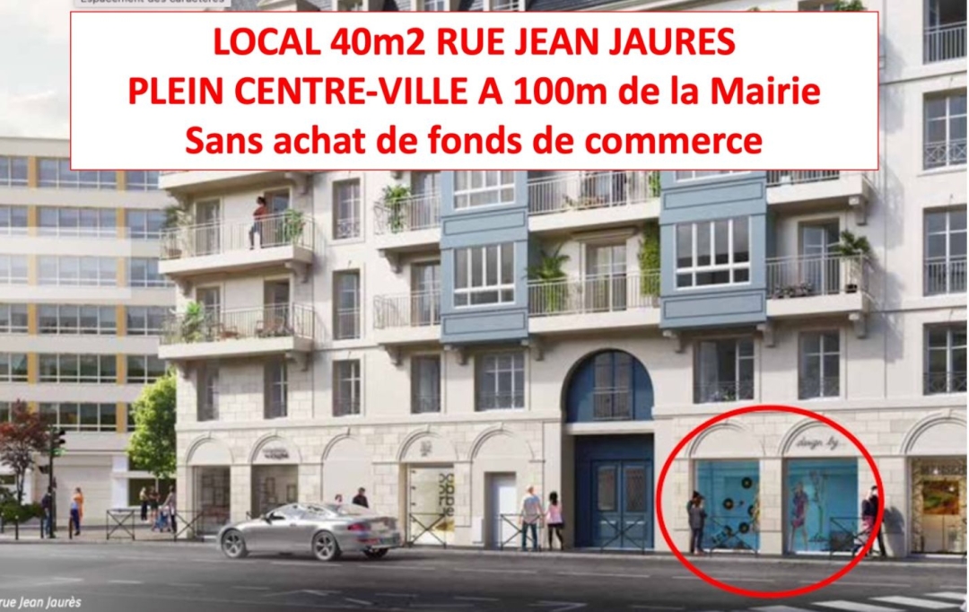 Annonces ANTONY : Local / Bureau | PUTEAUX (92800) | 40 m2 | 2 717 € 